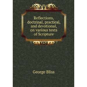   , and devotional, on various texts of Scripture George Bliss Books