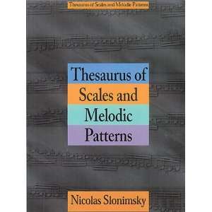  Thesaurus of Scales and Melodic Patterns Softcover Sports 