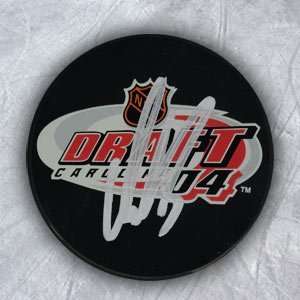  ALEX OVECHKIN 2004 NHL Draft Day Autographed Hockey PUCK 