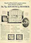 1928 Ad Hoosier Mfg Co Newcastle Indiana Kitchens Equipment Cabinets 