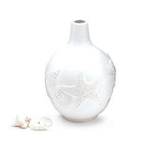  Sanibel Sands Decorative Seashell Flower Vase/Planter For 