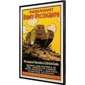  Paramount Bray Pictograph 11x17 Framed Poster