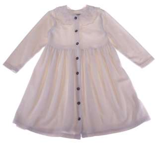 Girls Boutique Cach Cach Ivory Velour DRESS 5  