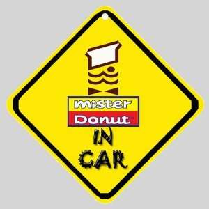  Mister Donut Logo Car Window Sign 
