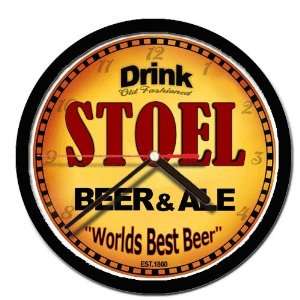  STOEL beer and ale cerveza wall clock 