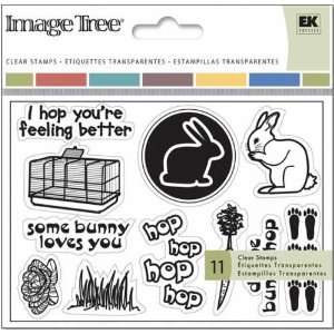  Image Tree Clear Stamp Card Set Rabbit