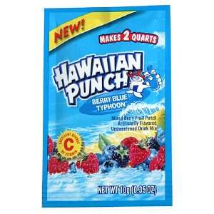 Hawaiian Punch, Berry Blue Typhoon, 42 Count Packets (Pack of 2)