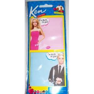  Barbie and Ken Sticky Notes