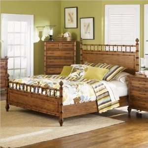  B146956Q Palm Bay Queen Poster Bed in Toffee