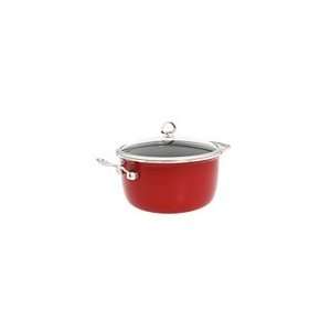    Chantal Copper Fusion 7 Qt. Stew Pot   Red