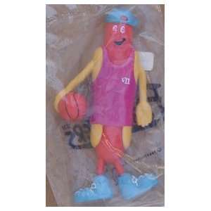   Dog 1994 PVC Bendable Kid`s Meal Toy Basketball Player Everything
