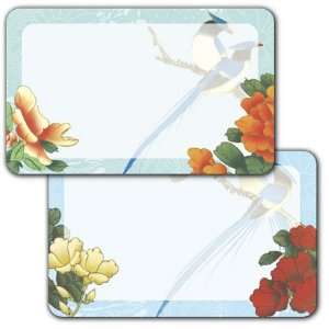 Exotic Birds   Assorted Adhesive Labels