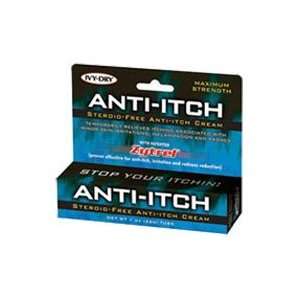  IVY DRY Steroid Free Anti Itch Cream With Patented Zytrel 