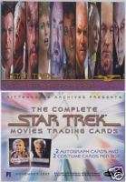 STAR TREK COMPLETE MOVIES BASE CARD SET (90)  