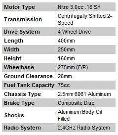   RC Buggy New Tornado S30 1/10 Scale Radio Control Truck 4WD Car  