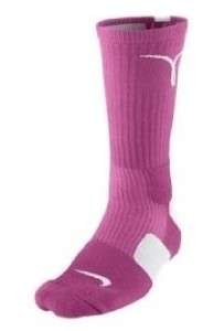   YOW SOCKS PINK and WHITE BREAST CANCER 6 8 MENS 6 10 WOMENS NWT  