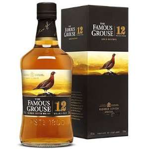  Famous Grouse 12YR Gold Reserve Blended Scotch Whisky 