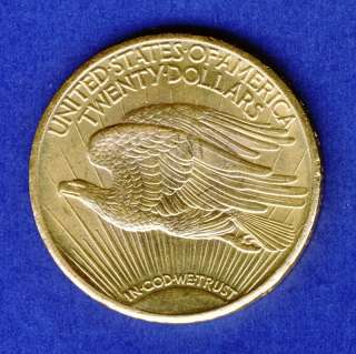 1928 ST GAUDENS $20 GOLD COIN CHOICE BU NICE COIN  