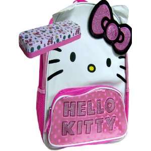  Casual Hello Kitty Girls Backpack Pink and Tin Case Toys 