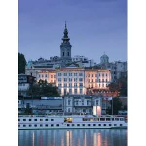  Danube River Cruiser and Stari Grad Along Sava River 