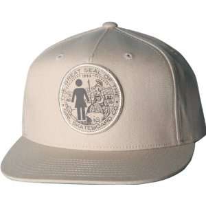  Girl Seal Hat Adjustable Cream Snapback Skate Hats Sports 