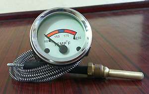 Fordson / Ford Dexta Water Temperature Gauge 72 Capillary  