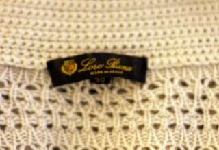 For your consideration is a beautiful Loro Piana knitted sweater 