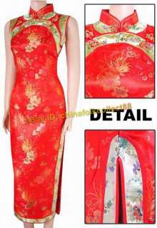 Chinese Woman Long Cheongsam Evening Dress/Qipao WLD 08  