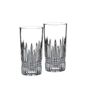  Waterford Crystal Lismore Diamond Hiball Glasses   Pair 