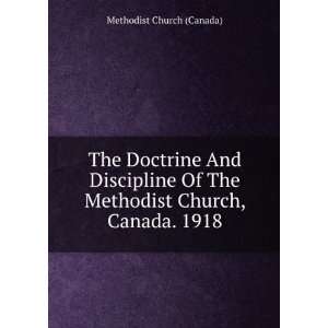   Discipline Of The Methodist Church, Canada. 1918 Methodist Church