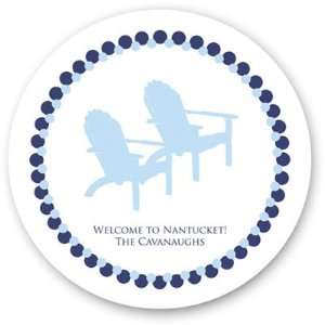     Personalized Melamine Plates (Adirondack Chairs)