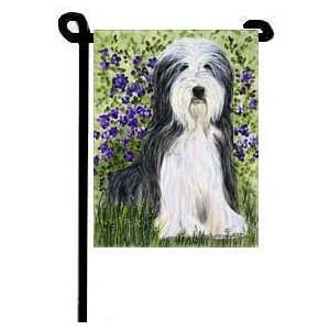   Bearded Collie   Garden Flag By Suzanne Staines Patio, Lawn & Garden