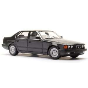  1987 BMW 730i E32 7 Series Black 118 Minichamps Toys 