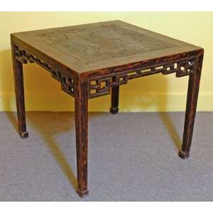  Chinese Ming Dynasty Square Table, circa 1600, Shanxi Province China 