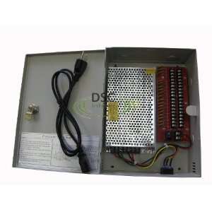 CCTV Security Distributed Power Supply 12VDC/20AMP 18 PTC output CCTV 