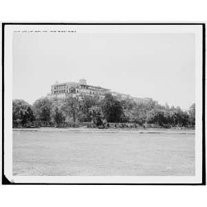 Castle of Chapultepec from the west,Mexico 