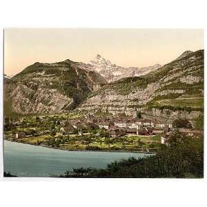  St. Maurice,Dent du Midi,Valais,Alps of,Switzerland
