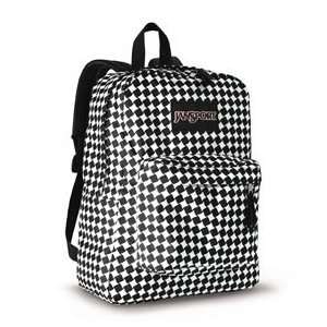   Classic Backpack   Black White Punky Houndstooth Electronics