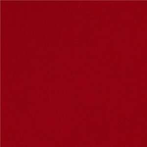  66 Wide Polyester Pique Knit Red Fabric By The Yard 