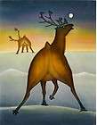 Gracious CARIBOU by Pavinak Petaulassie Original Signed