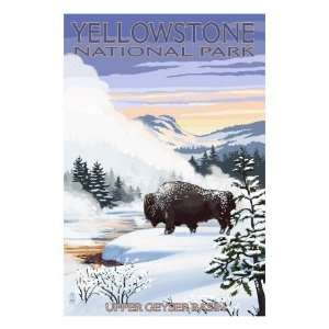   Yellowstone National Park Premium Poster Print, 24x32