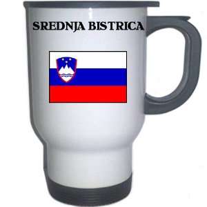  Slovenia   SREDNJA BISTRICA White Stainless Steel Mug 