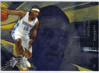 CARMELO ANTHONY 2004 05 UPPER DECK SPX #19 NUGGETS  