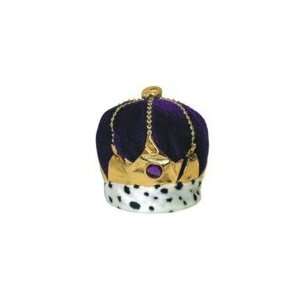  Purple Velvet Royal Crown