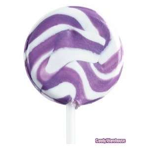  Mini Squiggly Pops Purple/White 48ct 