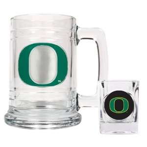  University of Oregon Ducks Beer Mug & Shot Glass Set 