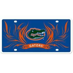 NCAA Florida Gators License Plate Flame 