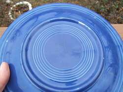 Vintage Fiesta Ware COBALT BLUE 10 3/8 Dinner Plate #B  