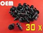 30x Push Type Retainer Clip GM Ford Chrysler 8mm Hole