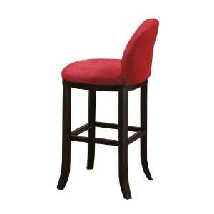  Randall Bar Stool W/ Back 42h Red